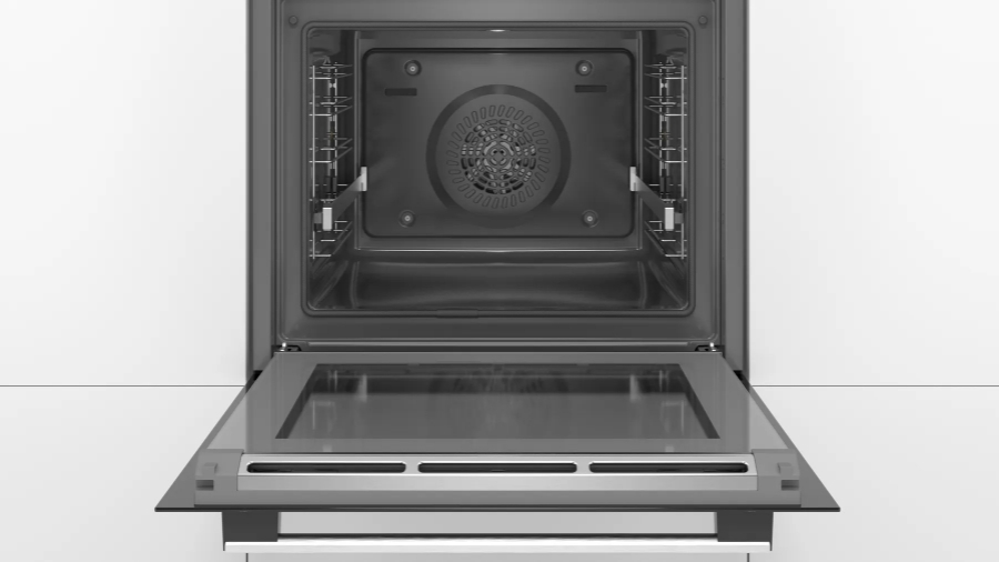 Bosch HRG5785S6 Einbau-Backofen mit Dampfunterstützung Edelstahl