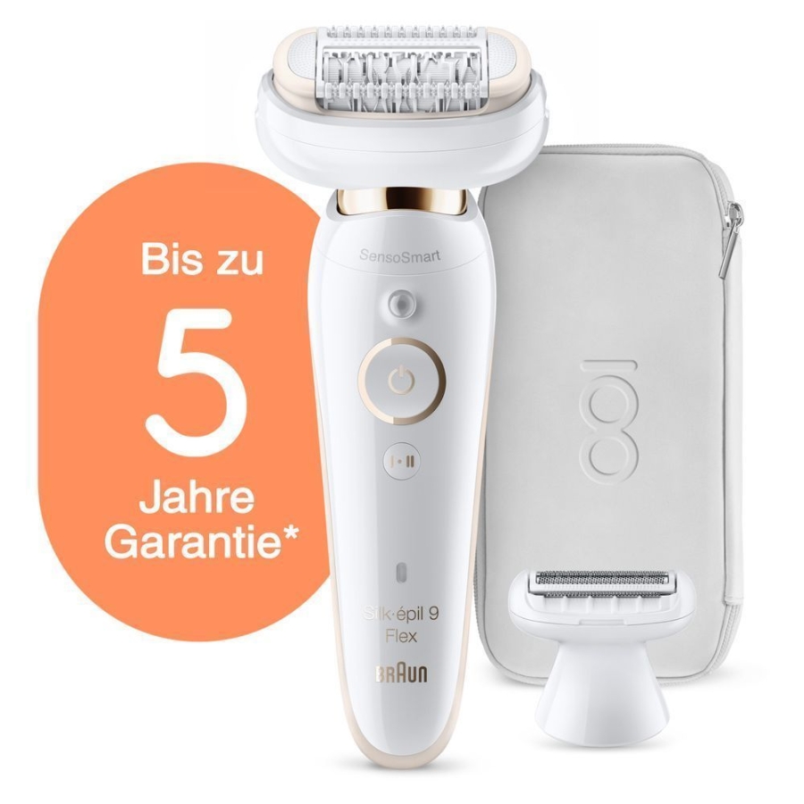 Braun Personal Care Silk-epil 9 Flex Epilierer 100 Jahre Braun 