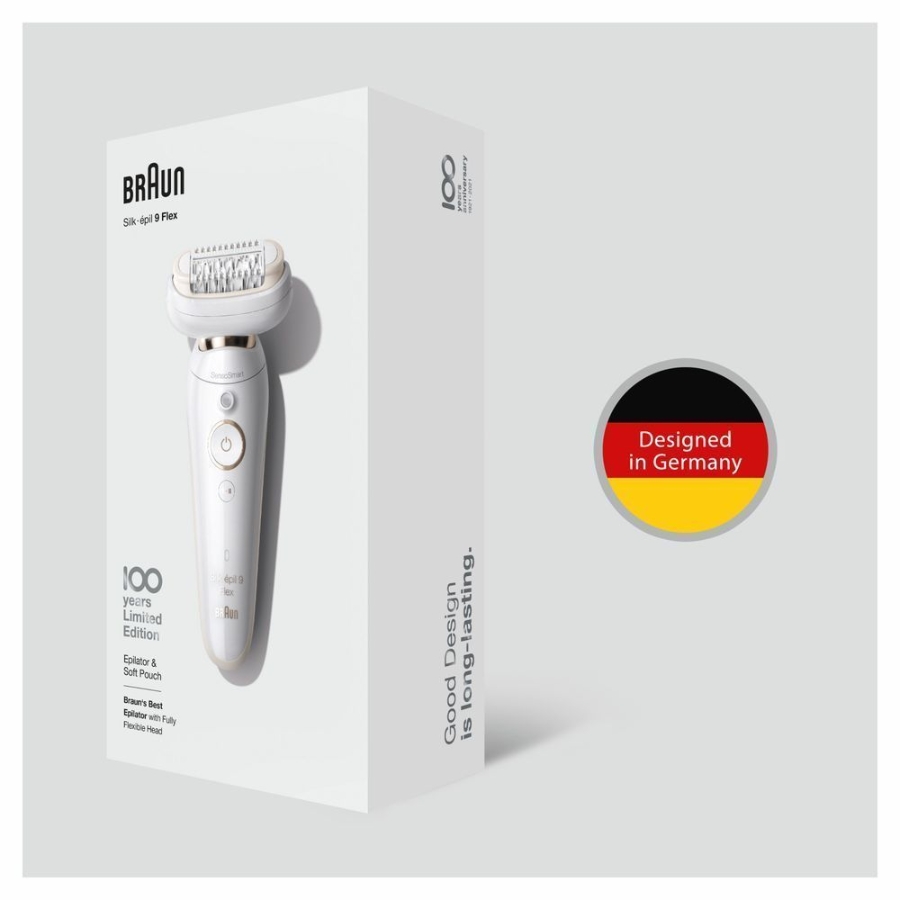 Braun Personal Care Silk-epil 9 Flex Epilierer 100 Jahre Braun 