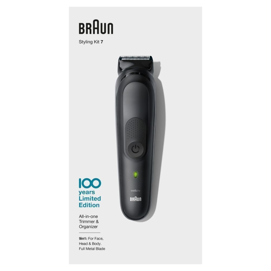 Braun Personal Care MGK7 9-in-1 Barttrimmer 100 Jahre Braun 