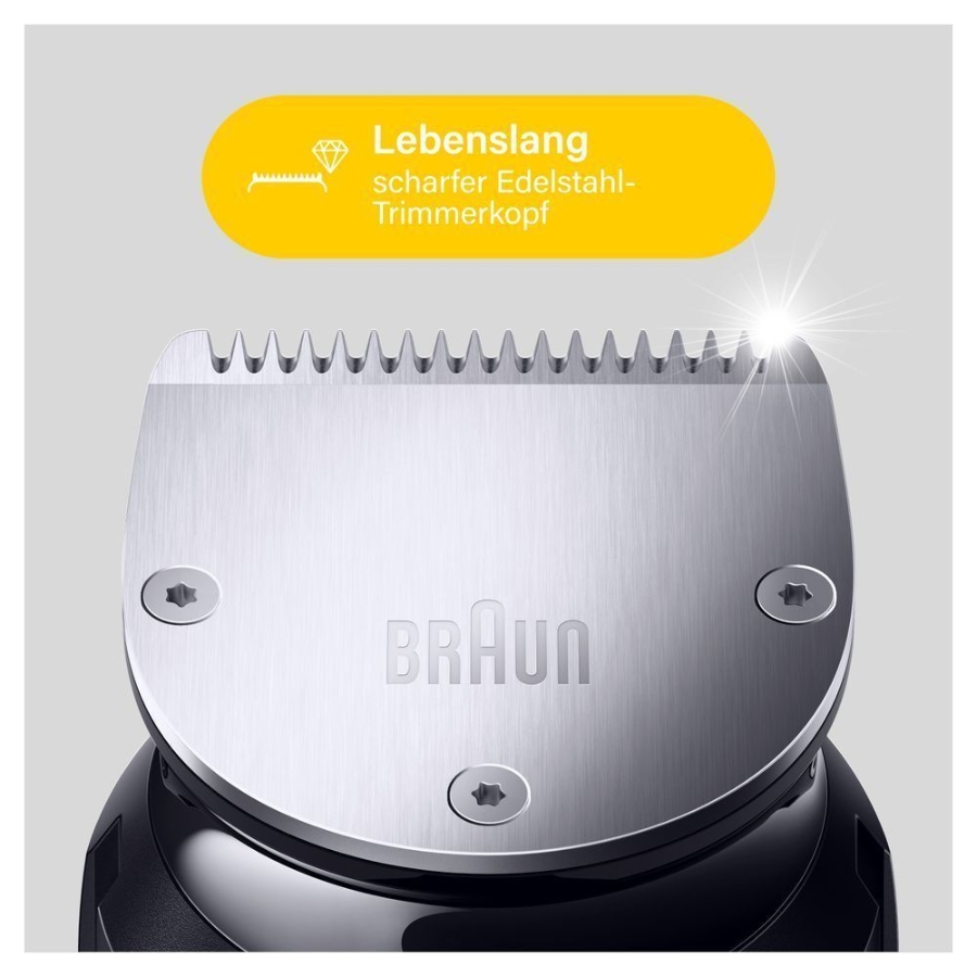 Braun Personal Care MGK7 9-in-1 Barttrimmer 100 Jahre Braun 