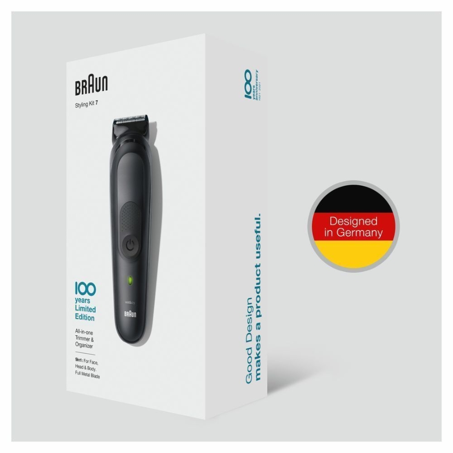 Braun Personal Care MGK7 9-in-1 Barttrimmer 100 Jahre Braun 