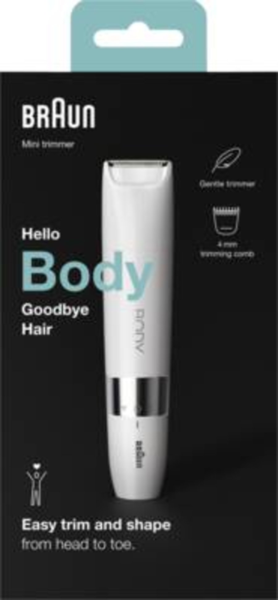 Braun Personal Care Body BS1000 Mini-Trimmer 