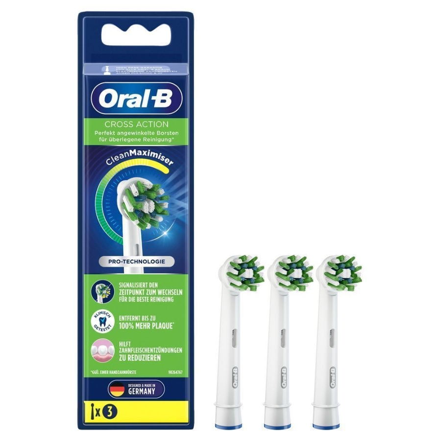 Oral-B CrossAction Aufsteckbürsten 3er 