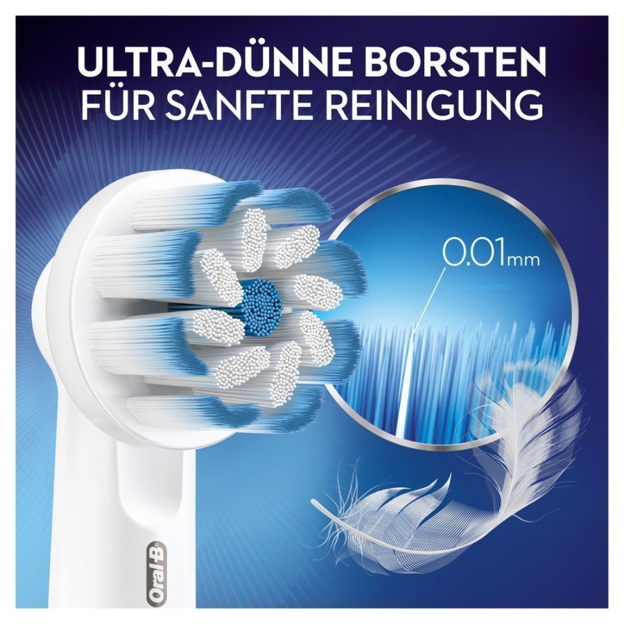Oral-B Sensitive Clean Aufsteckbürsten 8er 