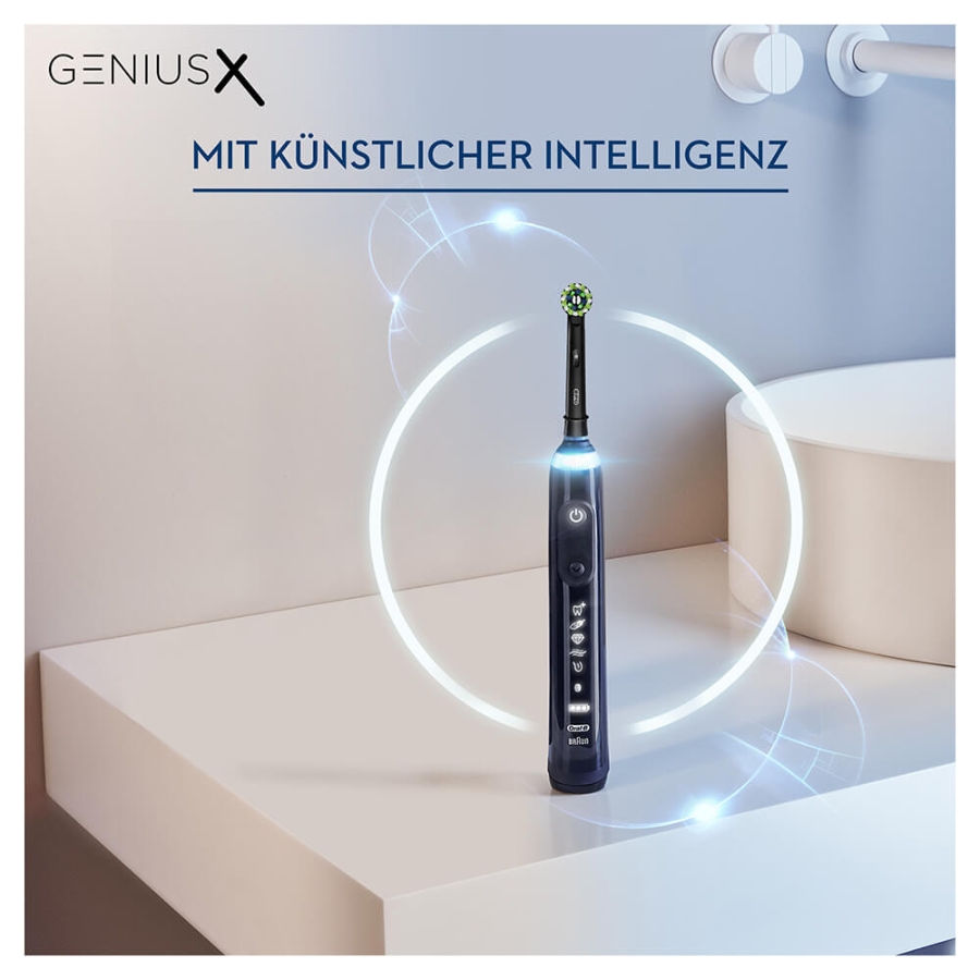 Oral-B Genius X Elektrische Zahnbürste  Schwarz 