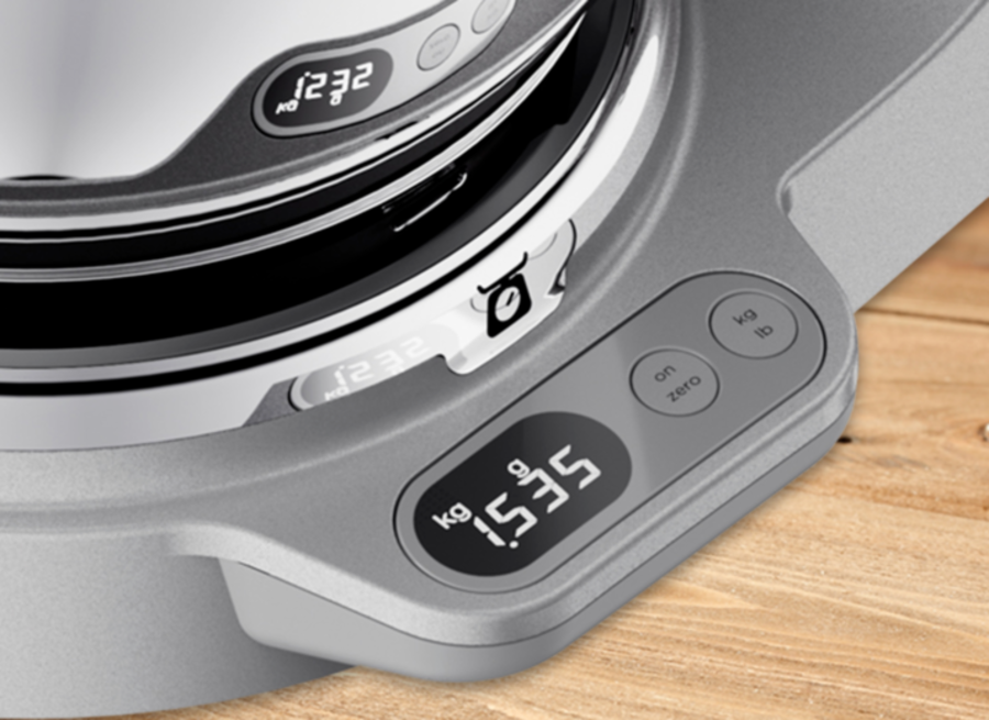 Kenwood Elektro KVC85.004SI Titanium Chef Baker Küchenmaschine 