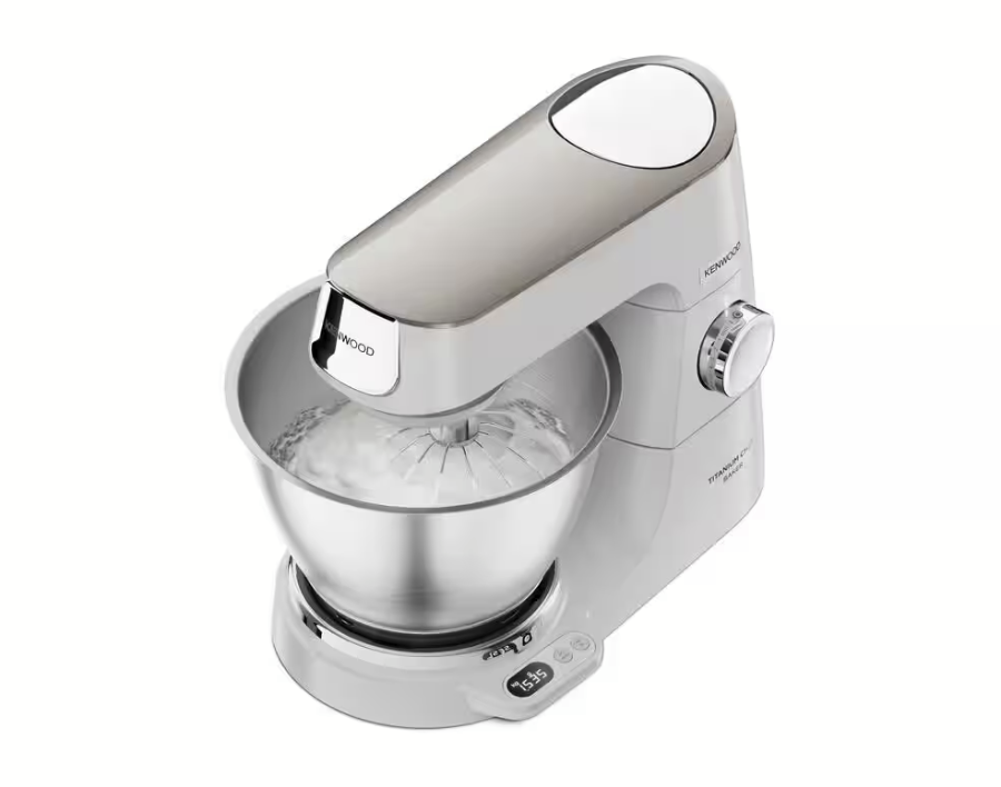 Kenwood Elektro KVC65.001WH Titanium Chef Baker Küchenmaschine  weiß
