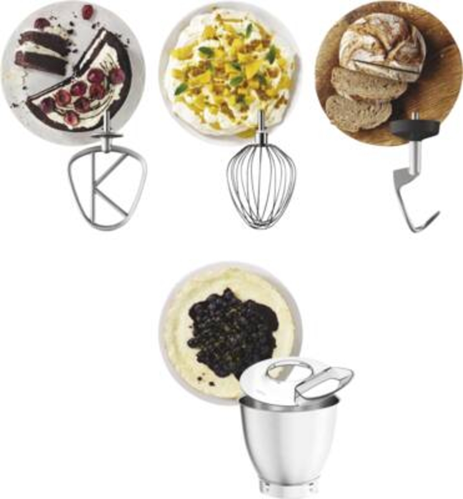 Kenwood Elektro KVL65.001WH Titanium Chef Baker XL 