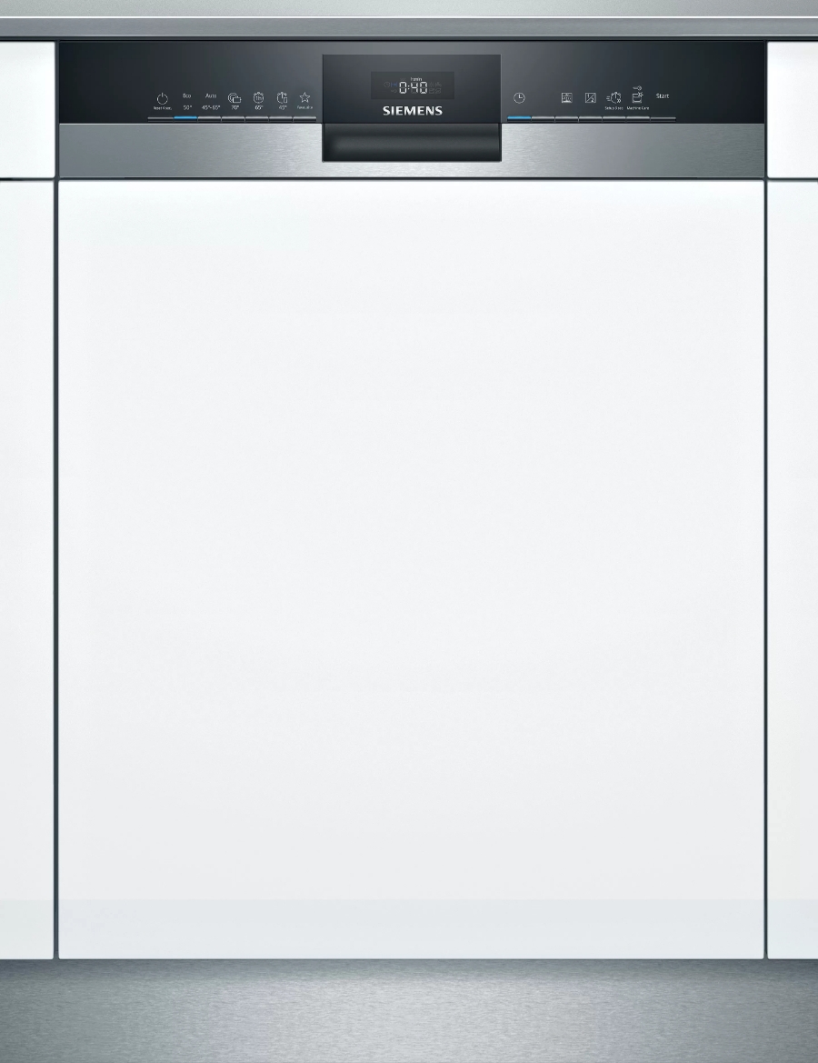 Siemens SL53HS60CE Geschirrspüler  Einbau 60cm Edelstahl XXL,teilintegriert H: 86,5cm 