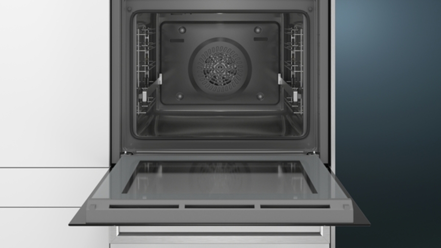 Siemens HE313A0S0 iQ300, Einbau-Herd, 60 x 60 cm, Edelstahl 