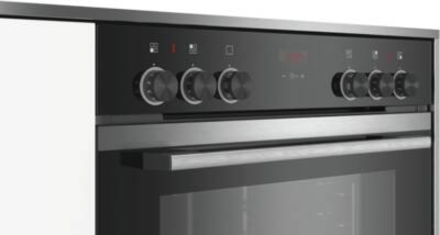 Siemens HE313A0S0 iQ300, Einbau-Herd, 60 x 60 cm, Edelstahl 