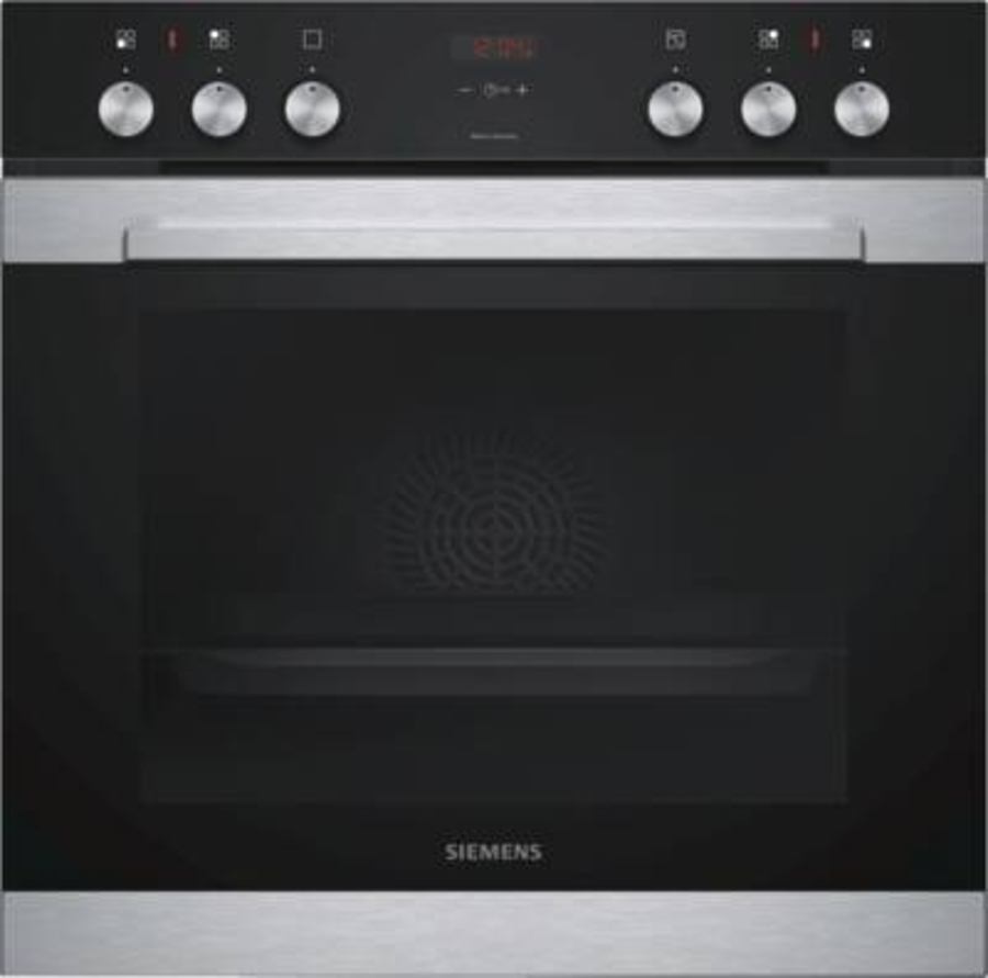 Siemens HE313A0S0 iQ300, Einbau-Herd, 60 x 60 cm, Edelstahl 