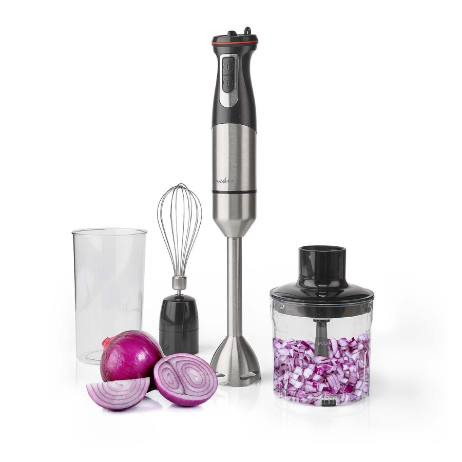 Nedis KAHB400CAL Stabmixer 800 W | Geschindigkeitseinstellung: variable Geschwindigkeit