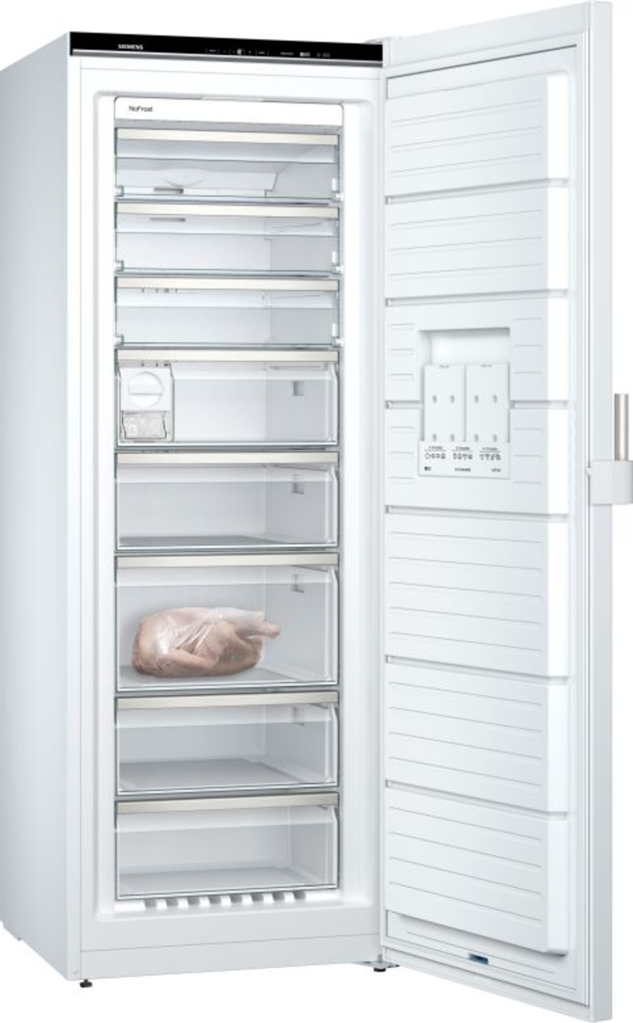 Siemens GS58NEWDV Gefrierschrank Stand Weiss No-Frost, BxTxH:70x78x191