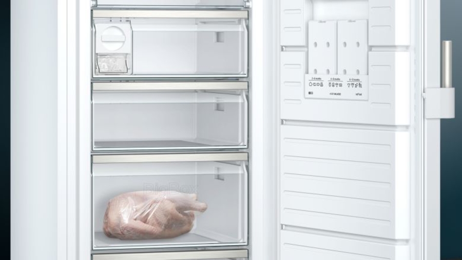 Siemens GS58NEWDV Gefrierschrank Stand Weiss No-Frost, BxTxH:70x78x191