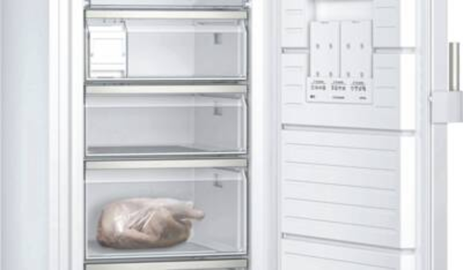 Siemens GS58NEWDV Gefrierschrank Stand Weiss No-Frost, BxTxH:70x78x191