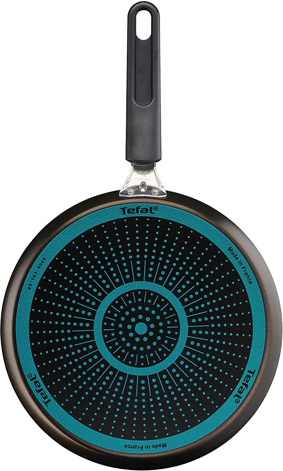 Tefal B55509 Easy Cook & Clean Crêpepfanne (25 cm)  Schwarz Antihaftversiegelung | Thermo-Signal | stabiler Boden