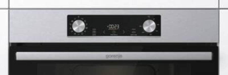 Gorenje BOSX6737E06BG Einbauherdset Schwarz mit Glaskeramikkochfeld ECT43X