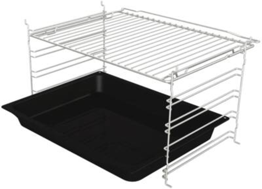 Gorenje BOSX6737E06BG Einbauherdset Schwarz mit Glaskeramikkochfeld ECT43X