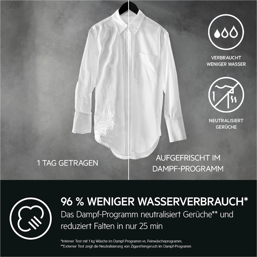 AEG L9WEF80690 Waschtrockner 9 kg Waschen 6 kg Trocknen 