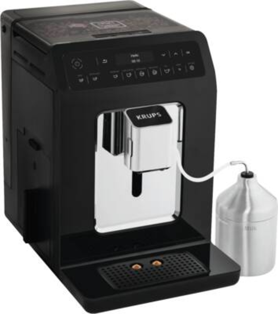 Krups EA8918 Evidence Kaffee-Vollautomaten Piano Black