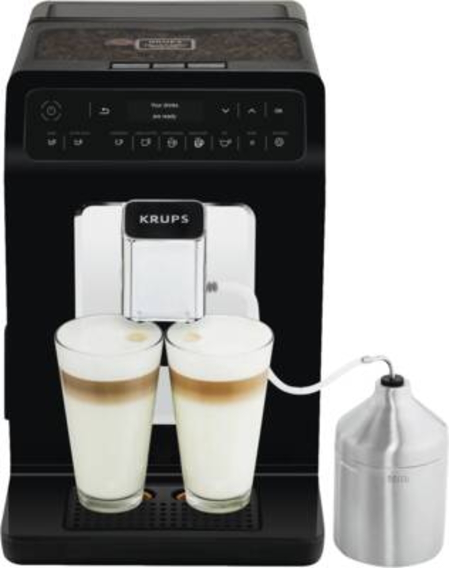 Krups EA8918 Evidence Kaffee-Vollautomaten Piano Black