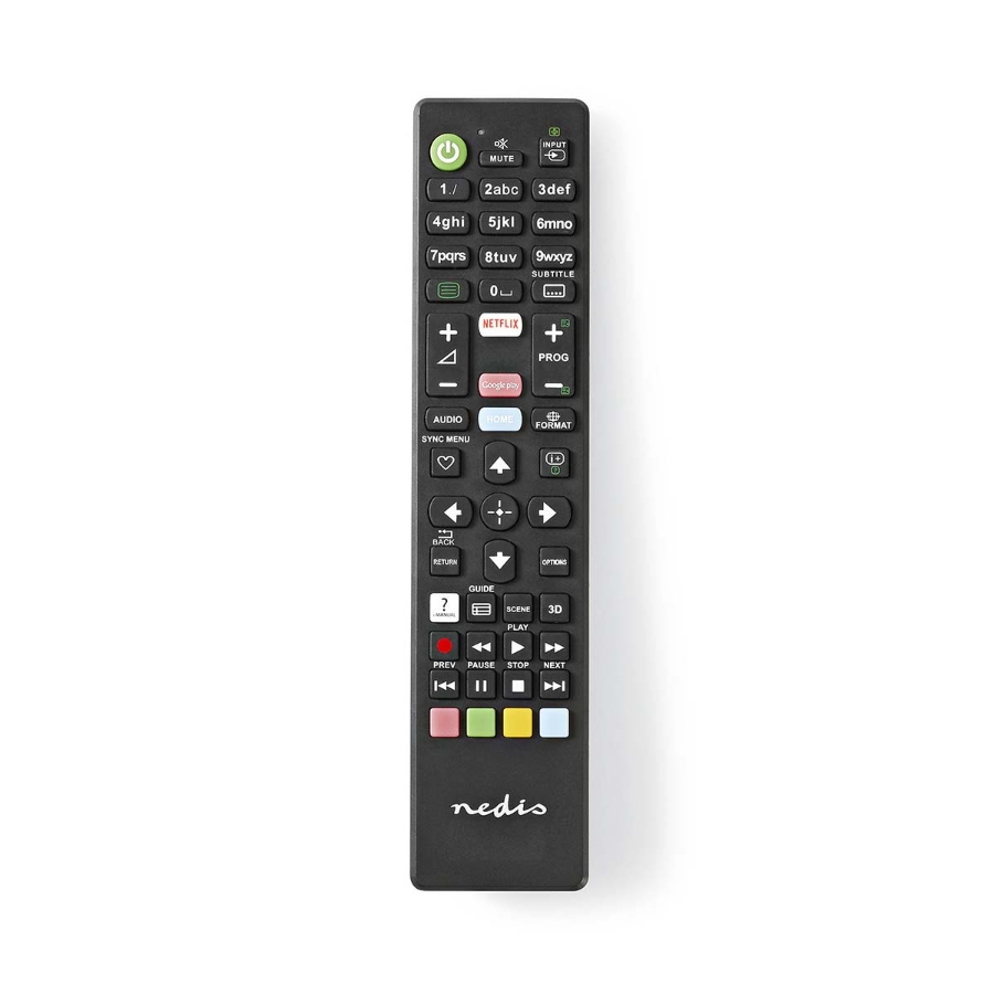 Nedis TVRC41SOBK  Fernbedienung| Sony | Einsatzbereit Passend für: Sony | Fest | 1 Gerät | Amazon Prime 