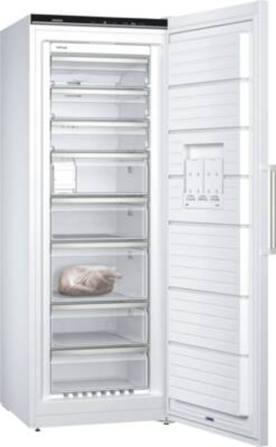 Siemens GS58NAWCV Gefrierschrank 70 cm breit  weiss No-Frost ,HxBxT:1910x700x780mm 