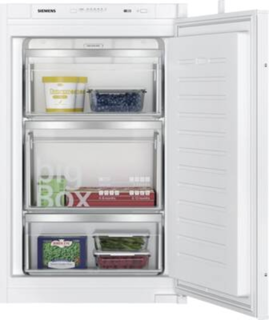 Siemens GI21VVSE0 Gefrierschrank Einbau 88 cm Nische Schlepptür 