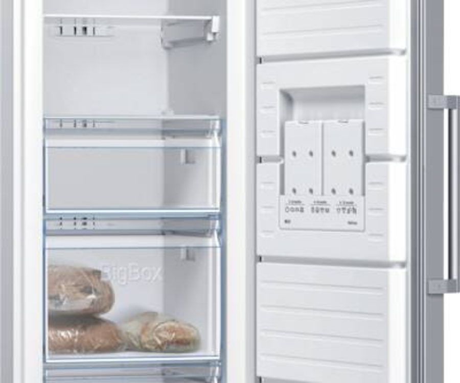 Bosch GSN36VLEP Gefrierschrank Edelstahl Optik, 242L,NoFrost