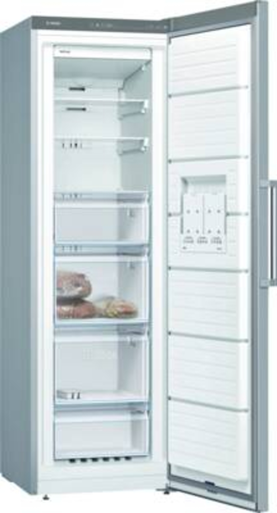 Bosch GSN36VLEP Gefrierschrank Edelstahl Optik, 242L,NoFrost