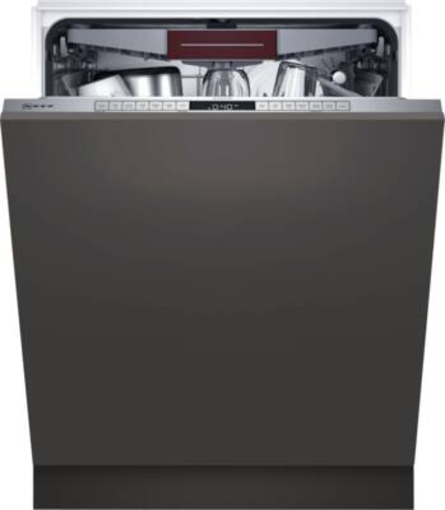 Neff S197TCX00E Geschirrspüler Einbau vollintegrierbar 60cm mit Varioscharnier(IKEA KÜCHE)und Besteckschublade