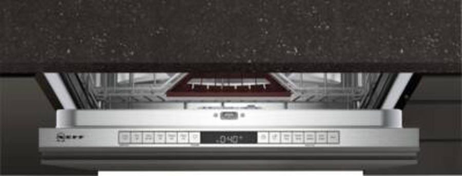 Neff S297TCX00E Geschirrspüler Einbau XXL vollintegrierbar 86,5cm VarioScharnier (IKEA küche) mit Besteckschublade
