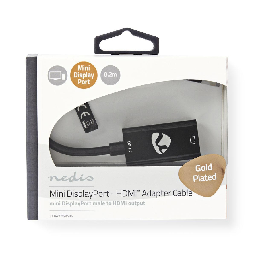Nedis CCBW37650AT02 Mini Displayport-Kabel DisplayPort 1.2 | Mini DisplayPort Stecker | HDMI™ Ausgang |