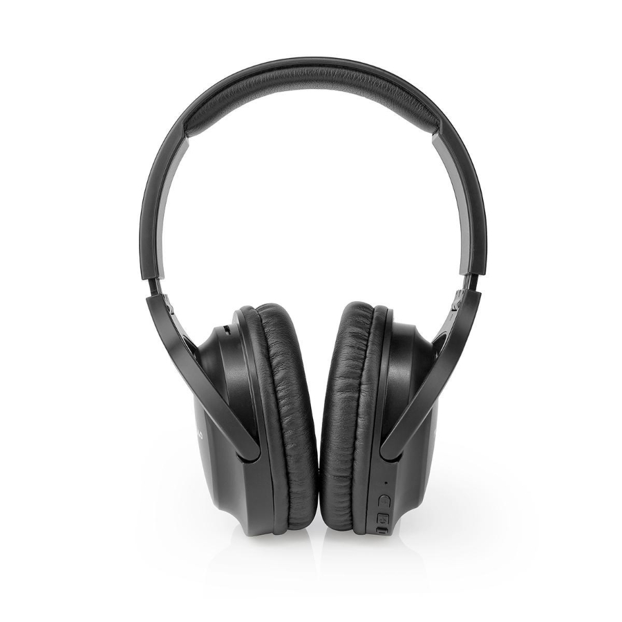 Nedis HPBT1201BK Drahtlose Over-Ear-Kopfhörer max. Batteriespielzeit: 20 hrs | Eingebautes Mikro