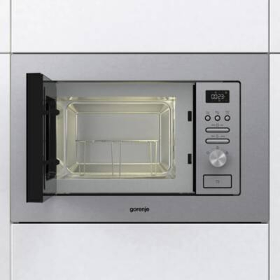 Gorenje BM201AG1X  Mikrowelle mit Grill Edelstahl Einbaugerät