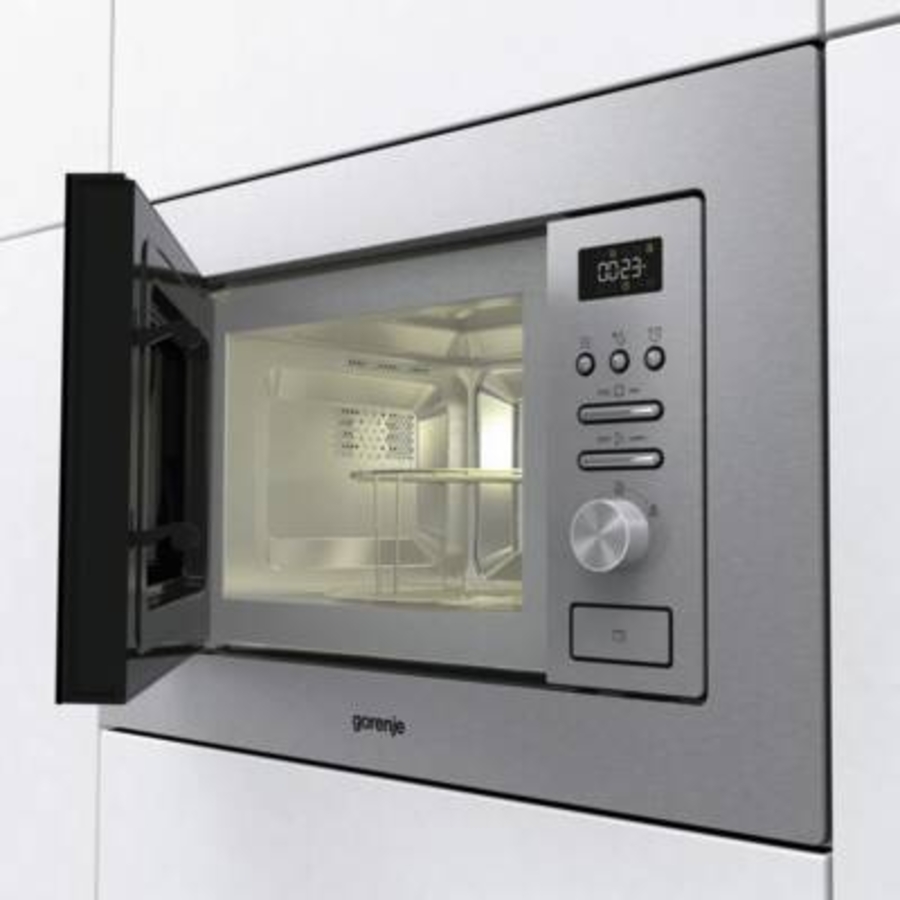 Gorenje BM201AG1X  Mikrowelle mit Grill Edelstahl Einbaugerät