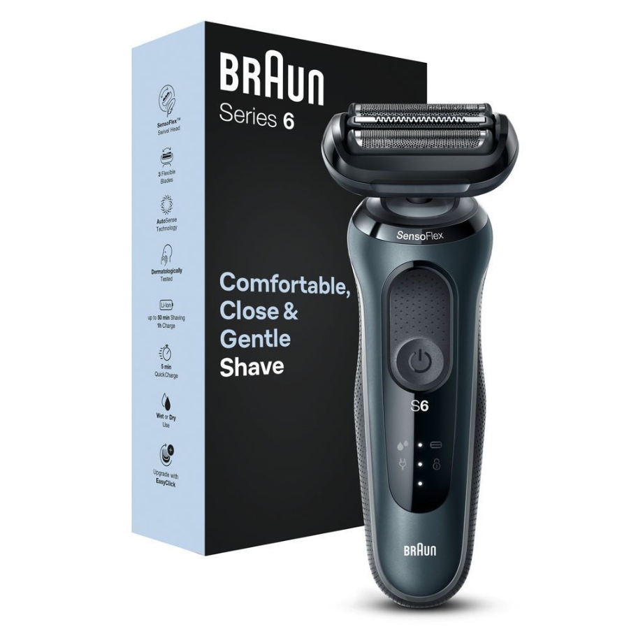 Braun Personal Care  Series 6 61-N1000s Elektrorasierer, Grau 