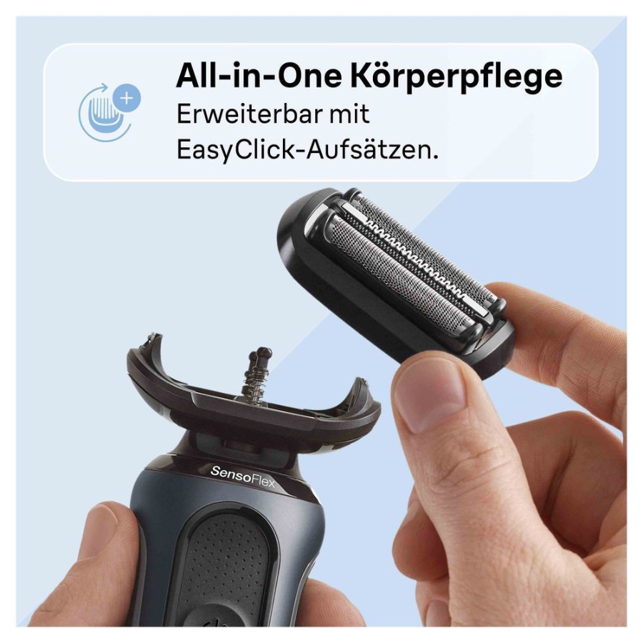 Braun Personal Care  Series 6 61-N1000s Elektrorasierer, Grau 
