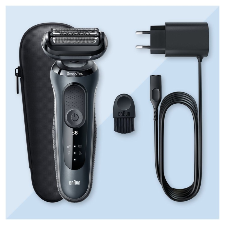 Braun Personal Care  Series 6 61-N1000s Elektrorasierer, Grau 