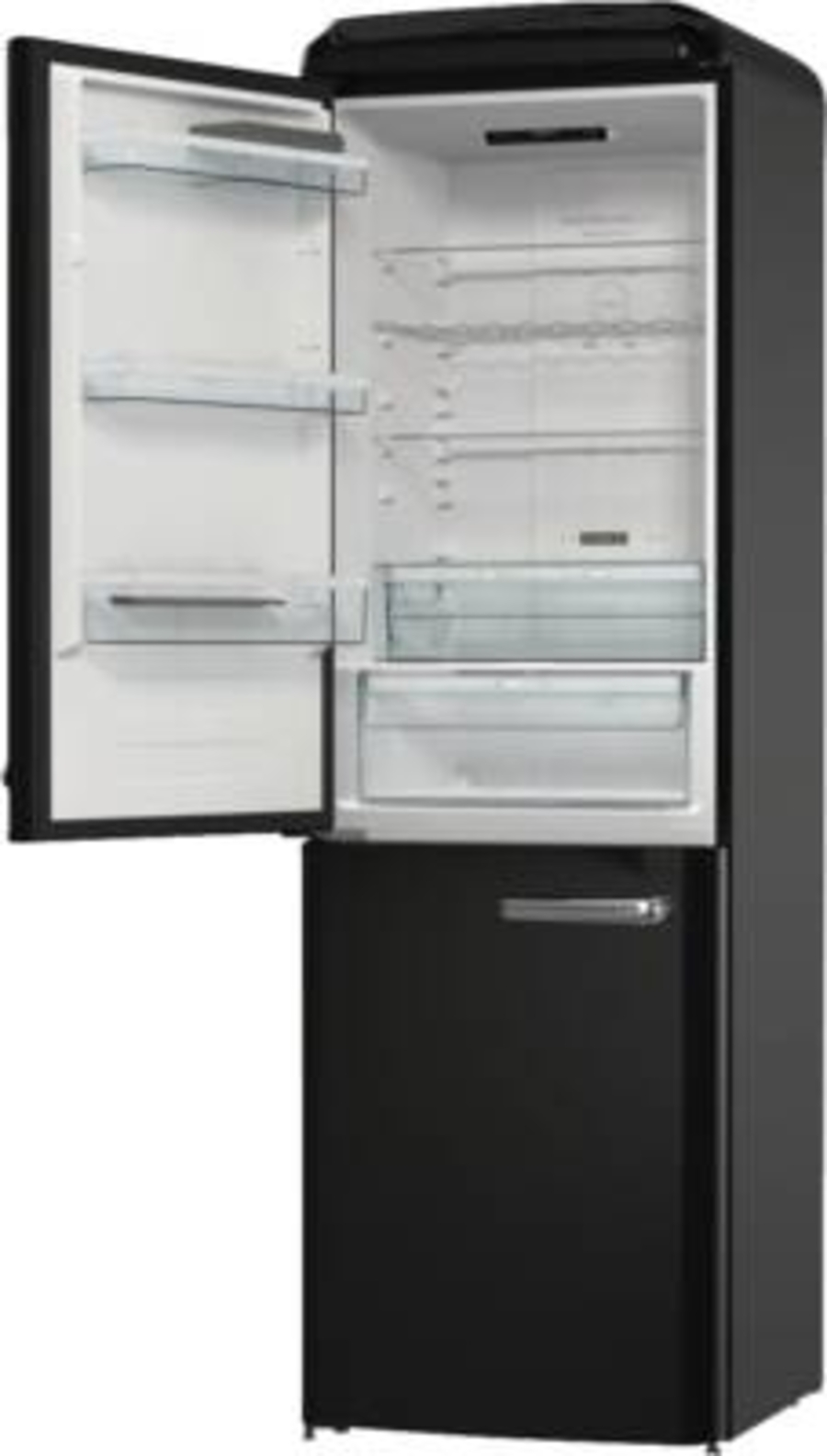 Gorenje ONRK619DBK-L Kühl-/Gefrierkombination NoFrost Schwarz 