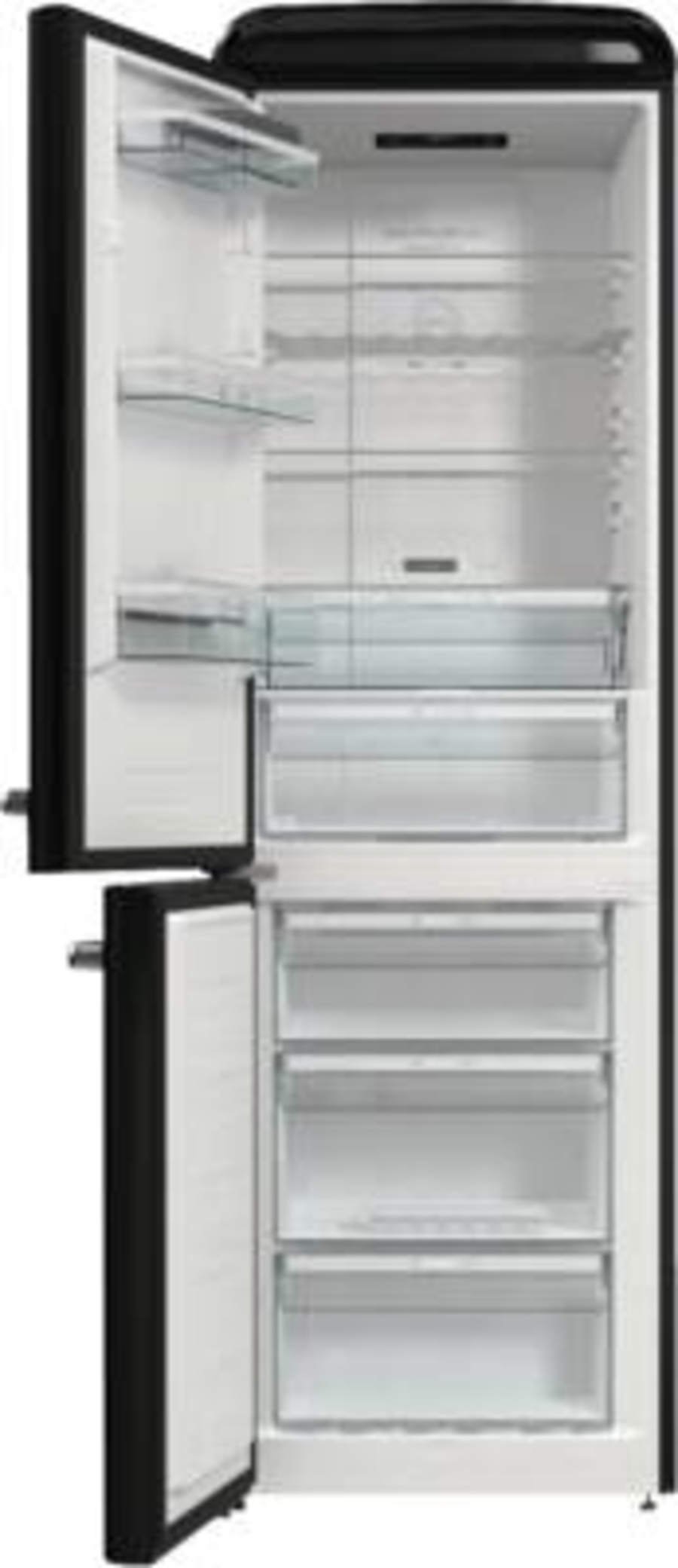 Gorenje ONRK619DBK-L Kühl-/Gefrierkombination NoFrost Schwarz 