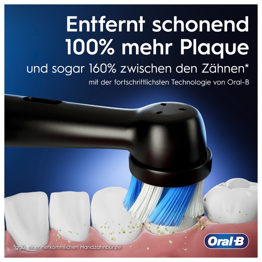 Oral-B iO Series 4 Elektrische Zahnbürste Quite White+ Reiseetui 