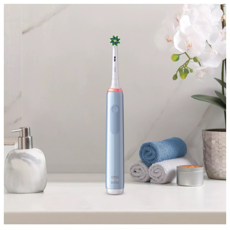 Oral-B Pro 3 3000 Elektrische Zahnbürste Blau 