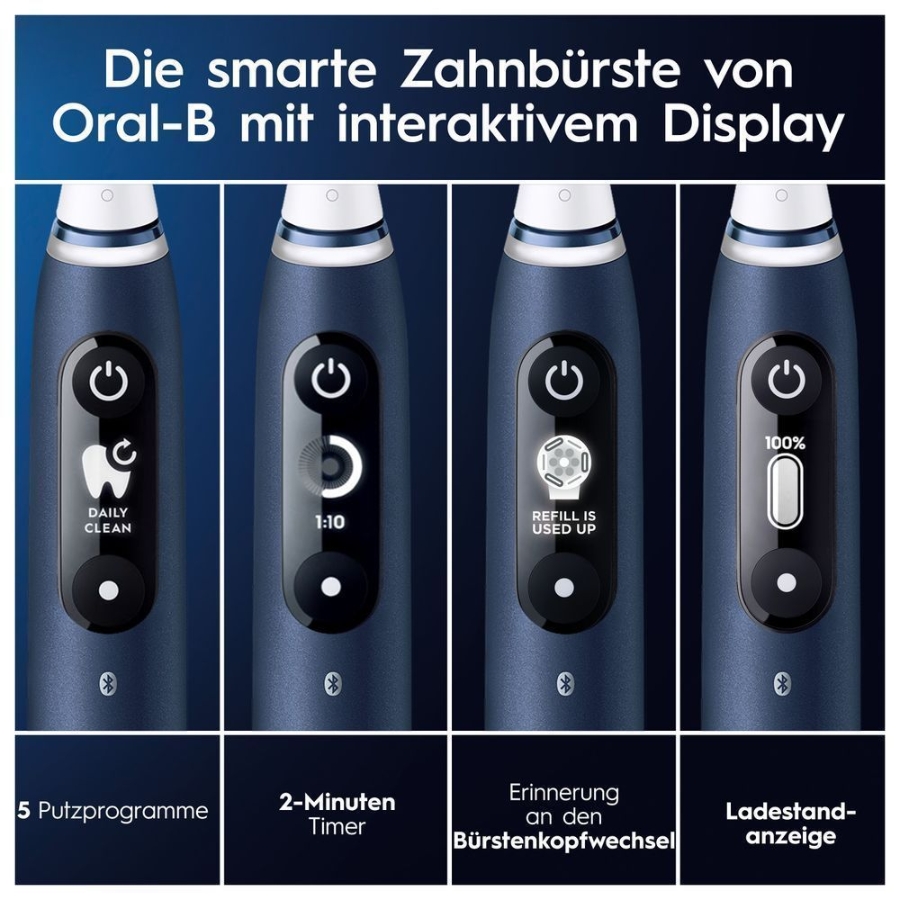 Oral-B iO Series 7 Elektrische Zahnbürste Sapphire Blue 