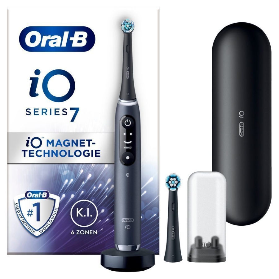 Oral-B iO Series 7 Elektrische Zahnbürste Black Onyx 
