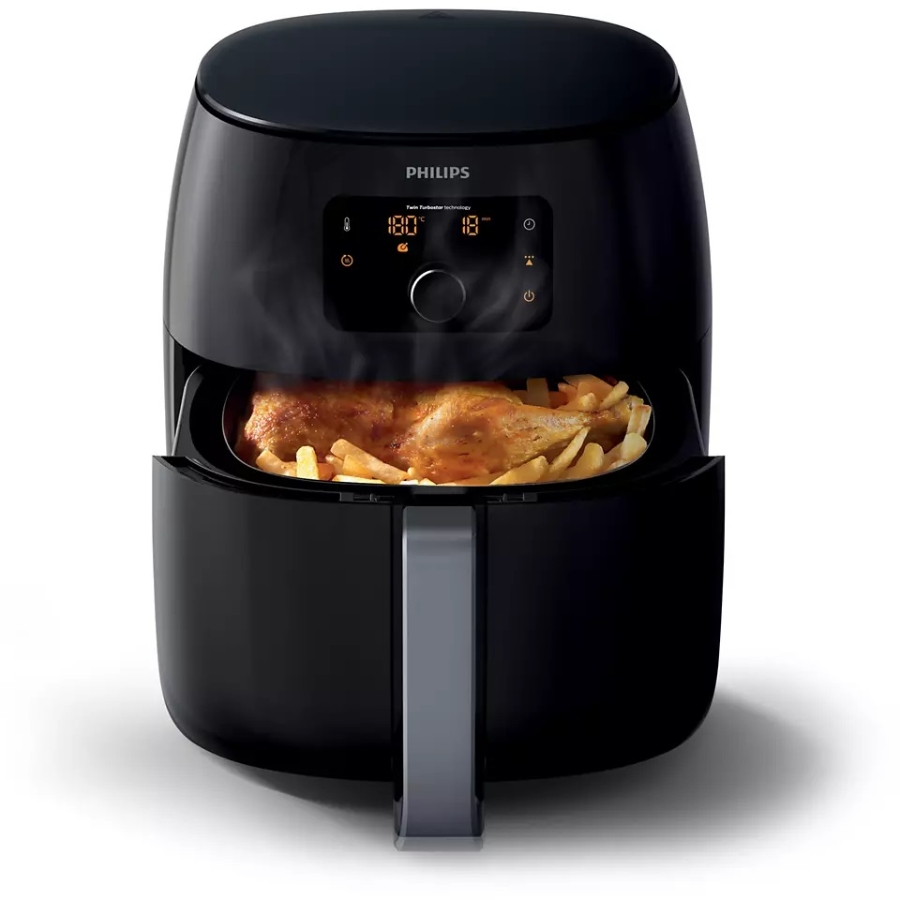 Philips HD9650/90 Premium Airfryer XXL - 6 Personen Heißluft-Fritteuse 