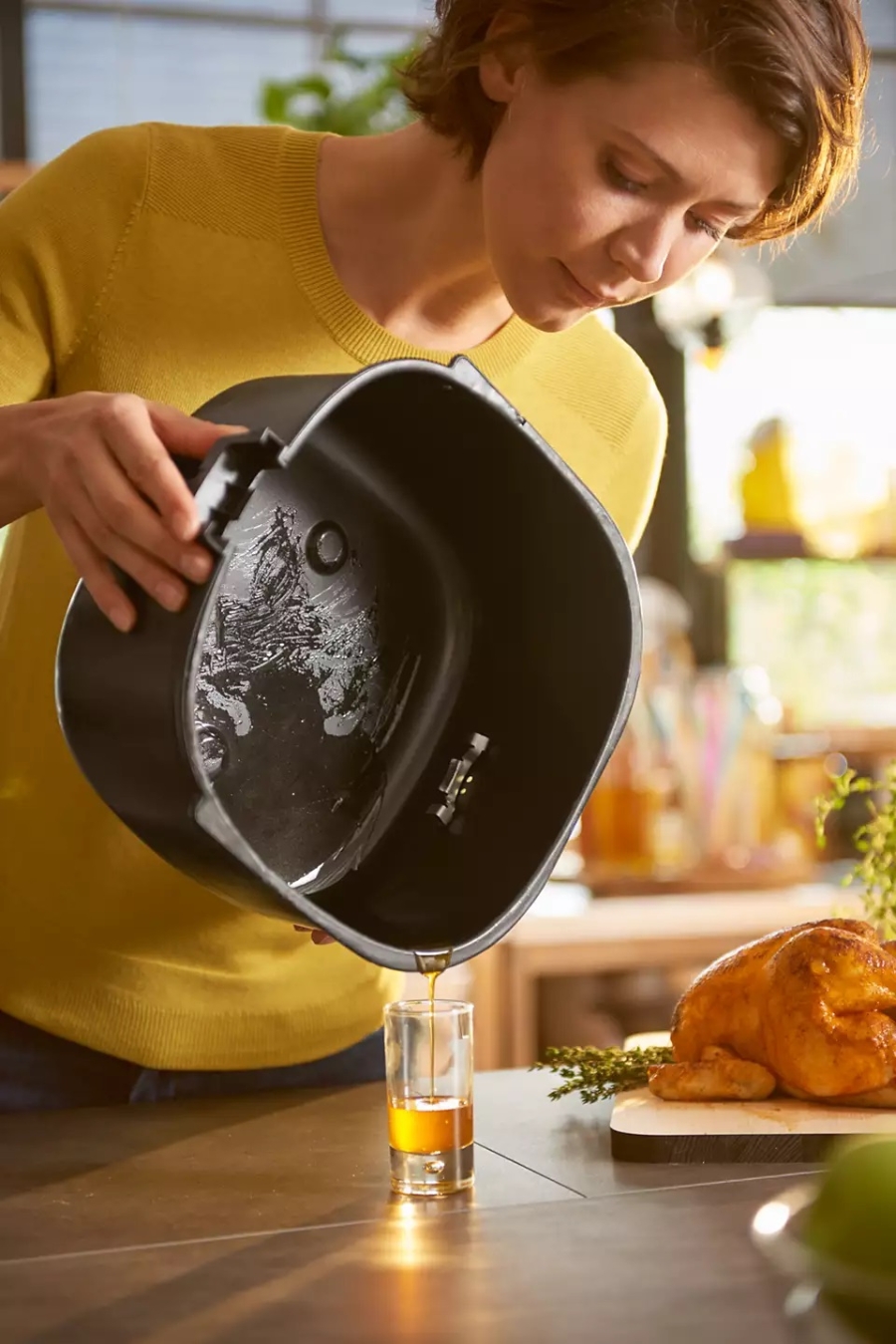 Philips HD9650/90 Premium Airfryer XXL - 6 Personen Heißluft-Fritteuse 