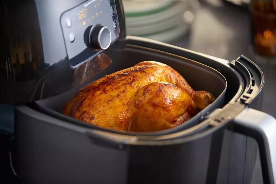 Philips HD9650/90 Premium Airfryer XXL - 6 Personen Heißluft-Fritteuse 